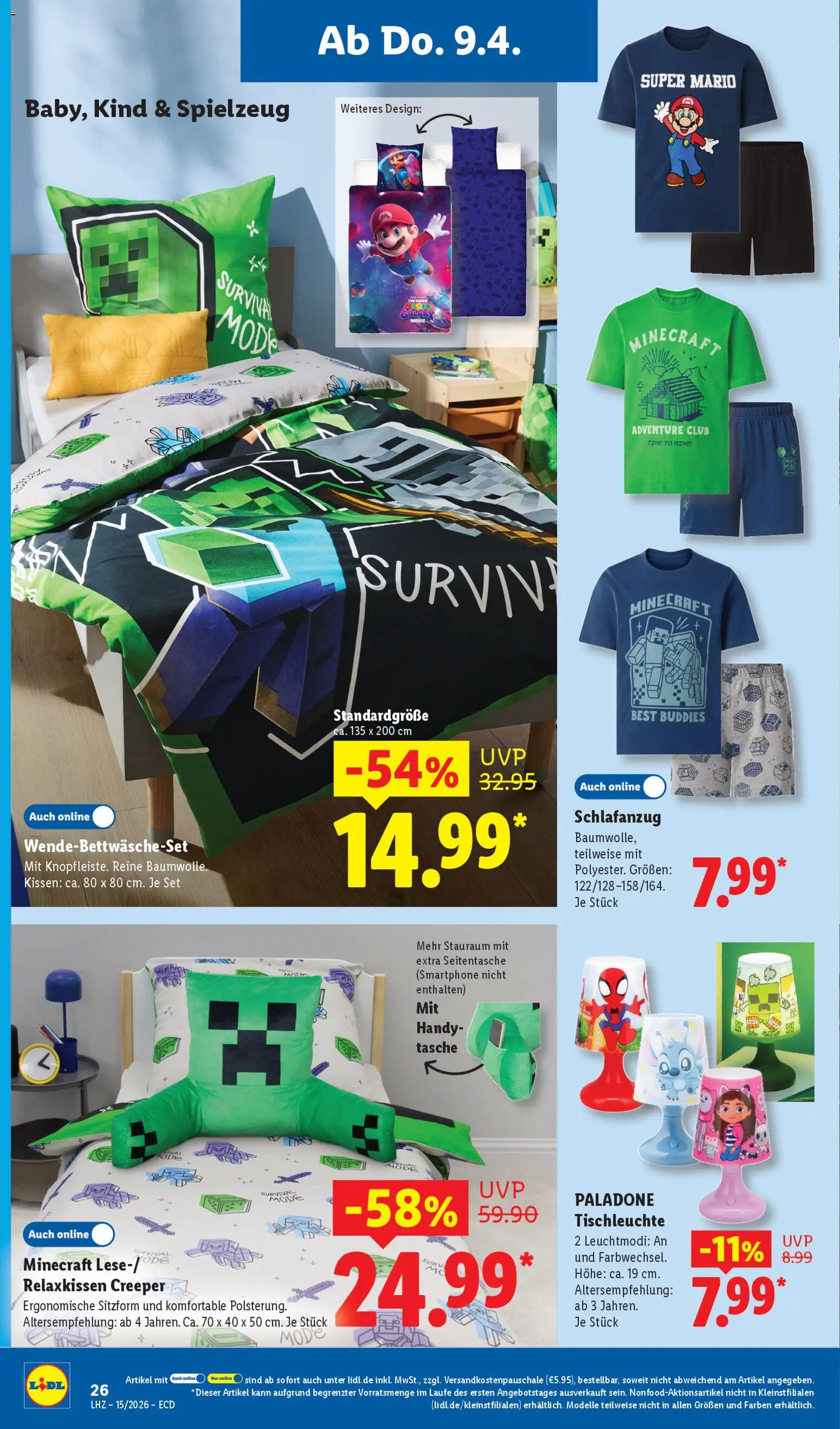 Lidl Německo leták - Exklusive Vorschau od 07.04.2026 | Strana: 26 | Produkty: Smartphone