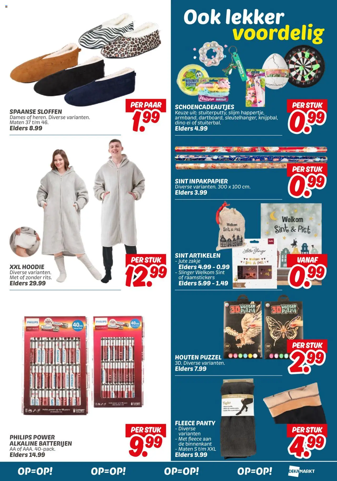 {H1} | Pagina: 21 | Producten: Puzzel, Hoodie, Panty, Batterijen