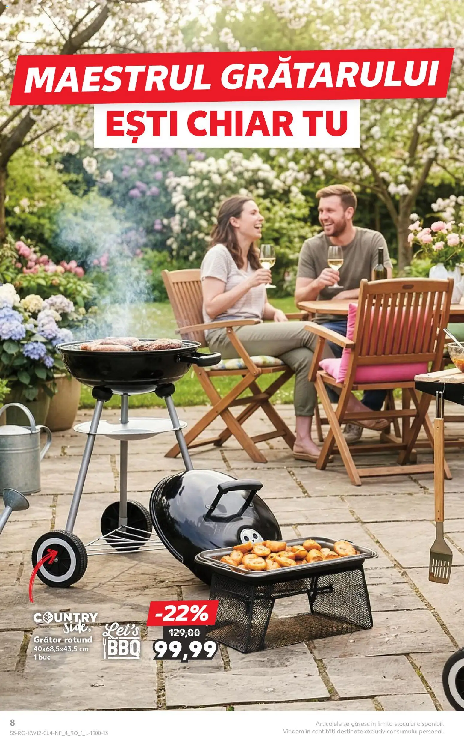 Noul catalog Kaufland – valabil de la 18.03.2026 | Pagină: 8 | Produse: Grill, Grătar