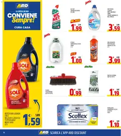 Anteprima del volantino Volantino ARD Discount	 valido a partire dal 03.11.2025 | Pagina: 18 | Prodotti: Bicarbonato, Acqua, Lavatrice, Scopa