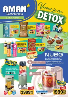Aman vreme je za detox - pregled Aman kataloga - važi od 01.02.2026