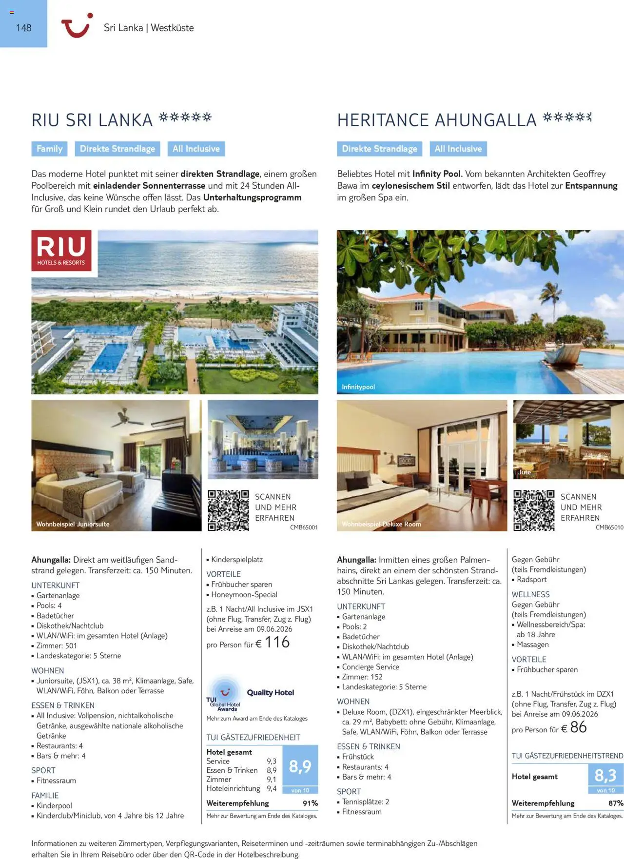 TUI Prospekt  Asien, Afrika, Orient & Indischer Ozean 2025/26 	 – gültig ab 01.11.2025 | Seite: 148 | Produkte: Babybett