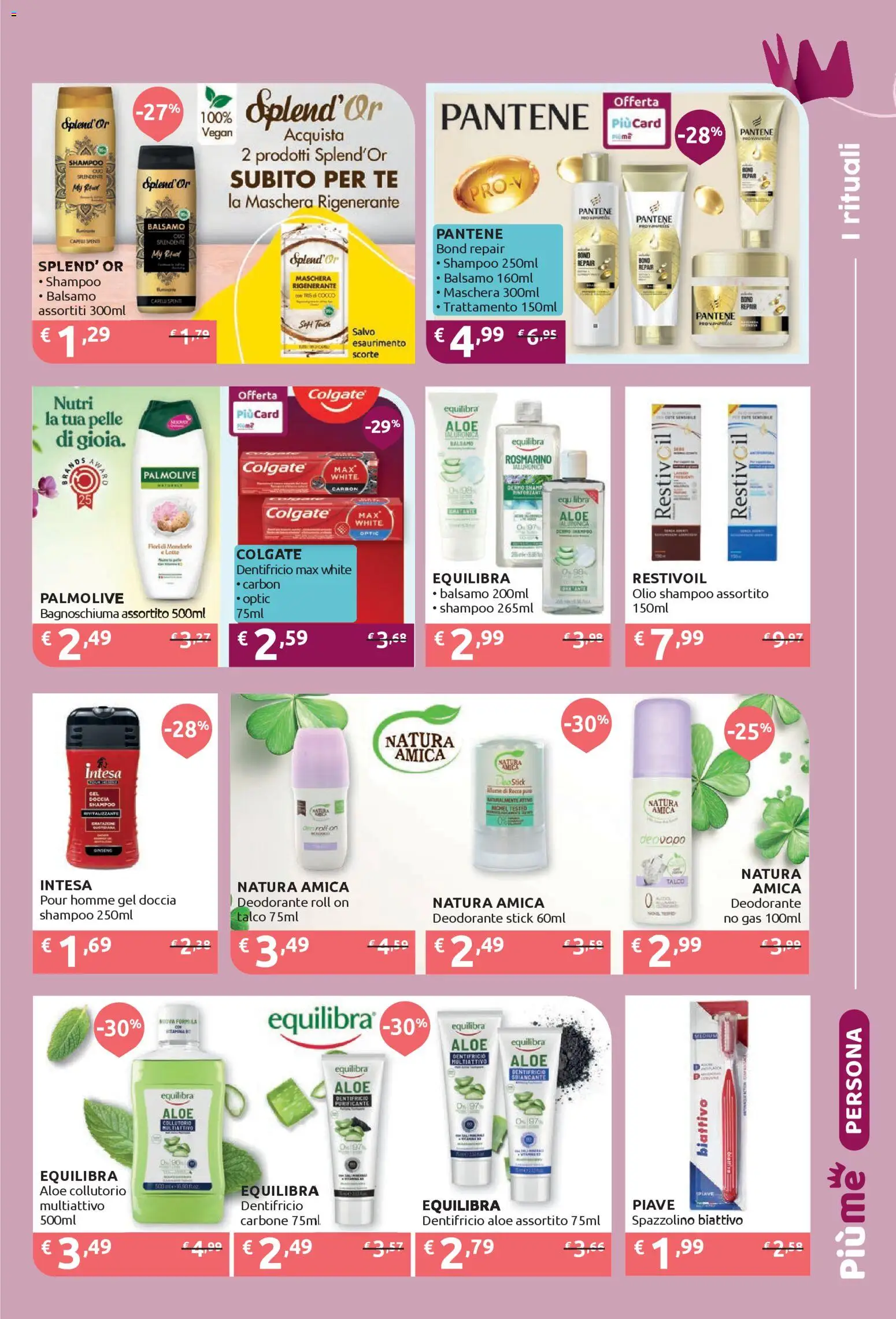 Volantino IperSoap del 09.03.2026 | Pagina: 15 | Prodotti: Shampoo, Balsamo, Tè, Doccia