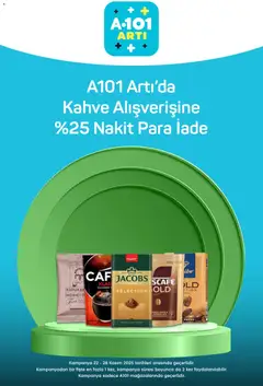 22.11.2025 tarihinden itibaren geçerli olan A101 kataloğu önizlemesi | Sayfa: 5 | Ürünler: Kahve