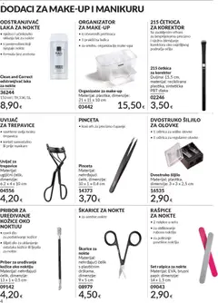 Avon - Mkatalog - Pregled kataloga iz trgovine Avon, vrijedi od 01.04.2026 | Stranica: 184 | Proizvodi: Šiljilo, Lak za nokte, Kozice, Korektor