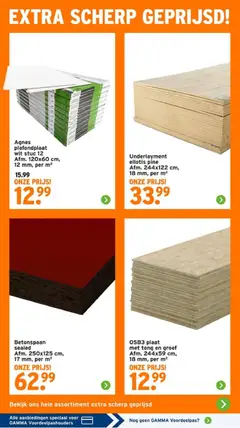 GAMMA - Folder - Voorbeeld van een folder van GAMMA, geldig van 15.12.2025 | Pagina: 22 | Producten: Plaat