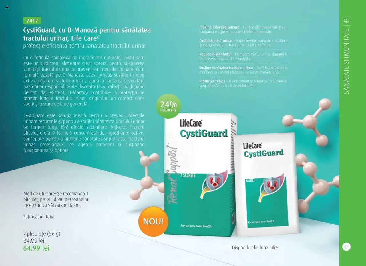 Life Care catalog - Aprilie/Octombrie – valabil de la 01.04.2025 | Pagină: 69