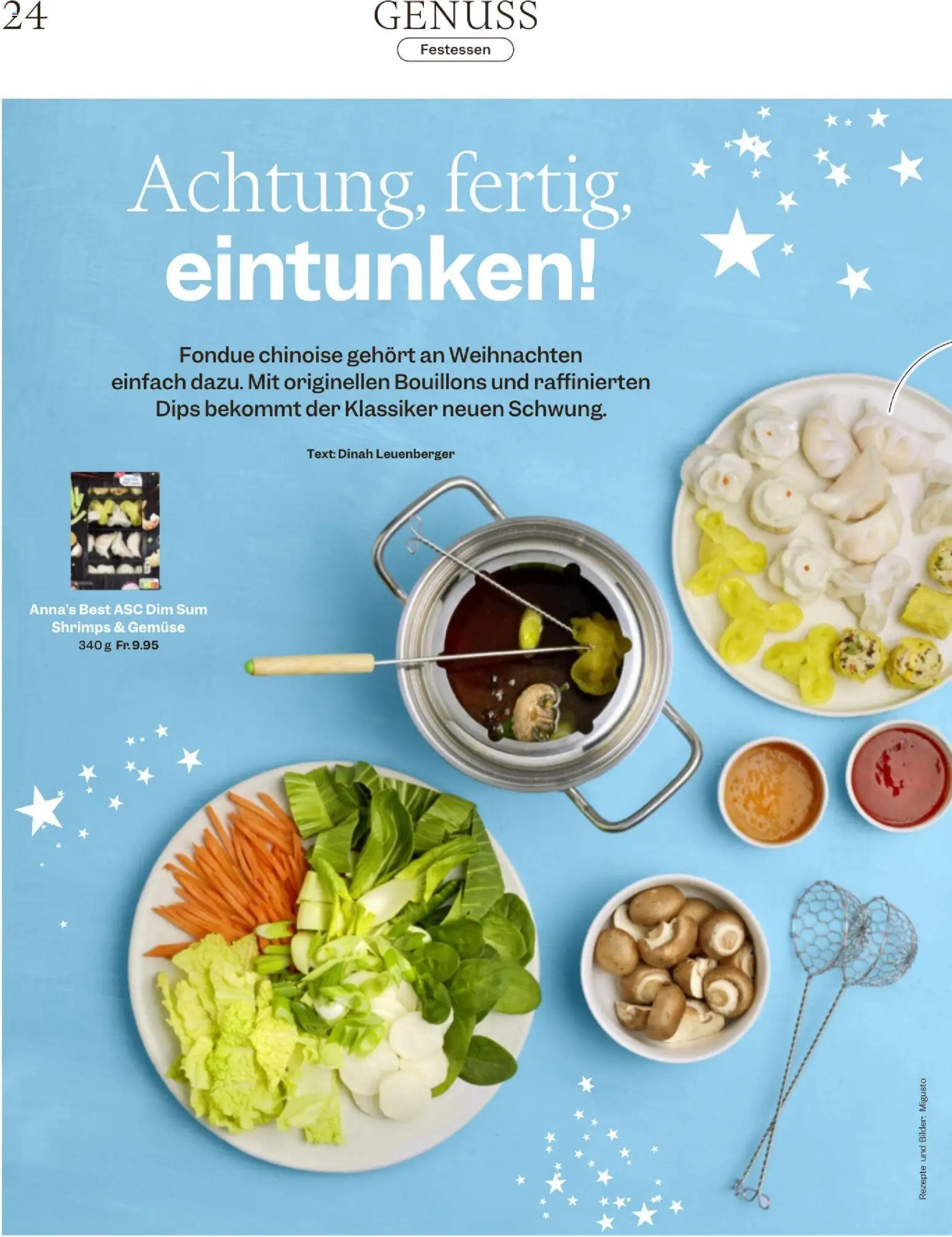 Migros Magazin – gültig ab 23.12.2025 | Seite: 24 | Produkte: Gemüse, Fondue, Bilder