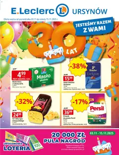 Pogląd oferty "E.Leclerc Gazetka - Warszawa Ursynów" - ważna od 03.11.2025