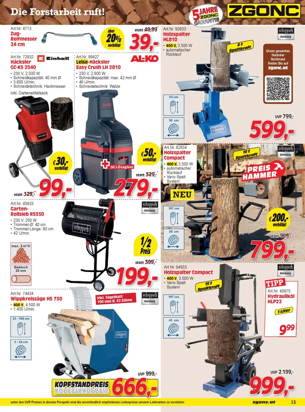 Zgonc - Flugblatt Oktober I 2025 gültig ab 01.10.2025 | Seite: 13 | Produkte: Box