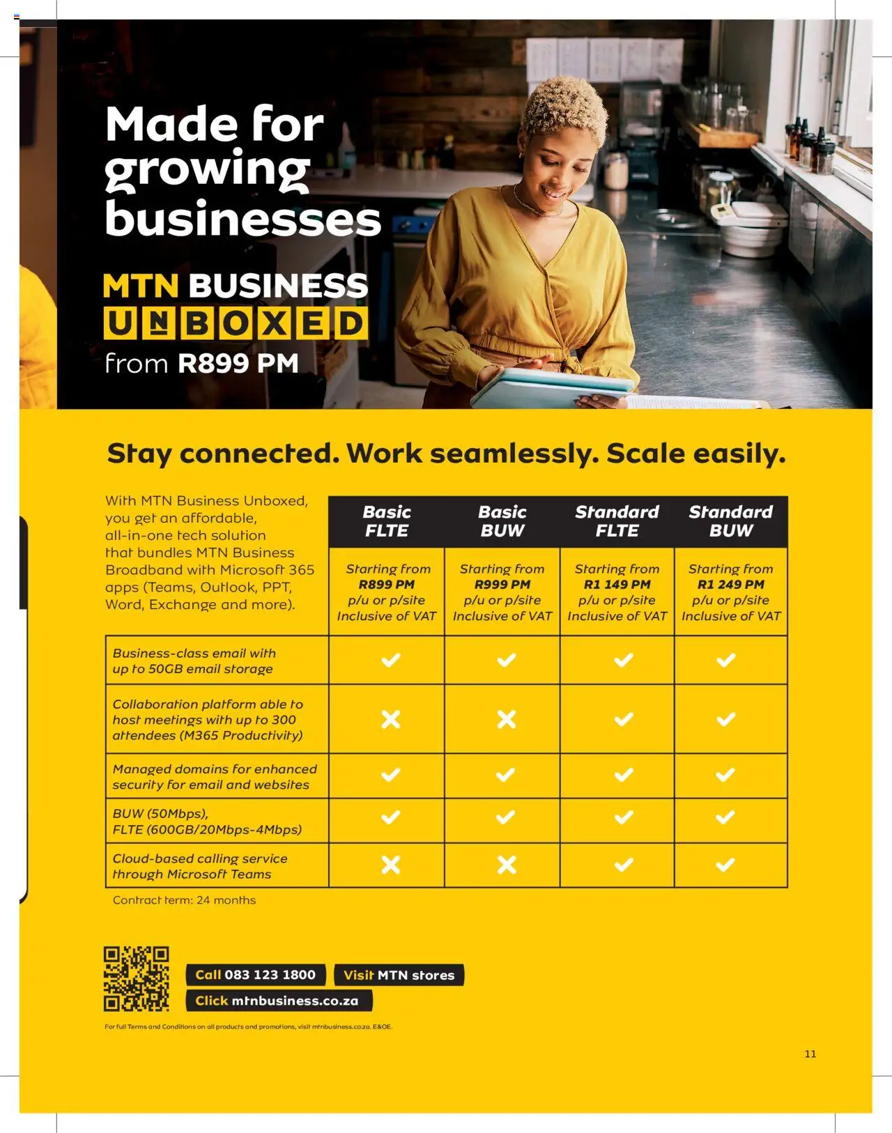 MTN Business Deals │ valid from 07.08.2025 | Page: 11 | Products: Scale