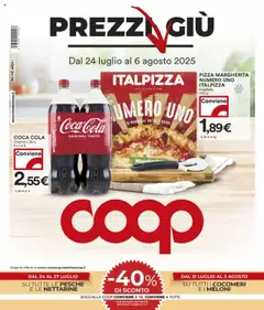 Anteprima del volantino COOP Novara catalogo valido a partire dal 24.07.2025