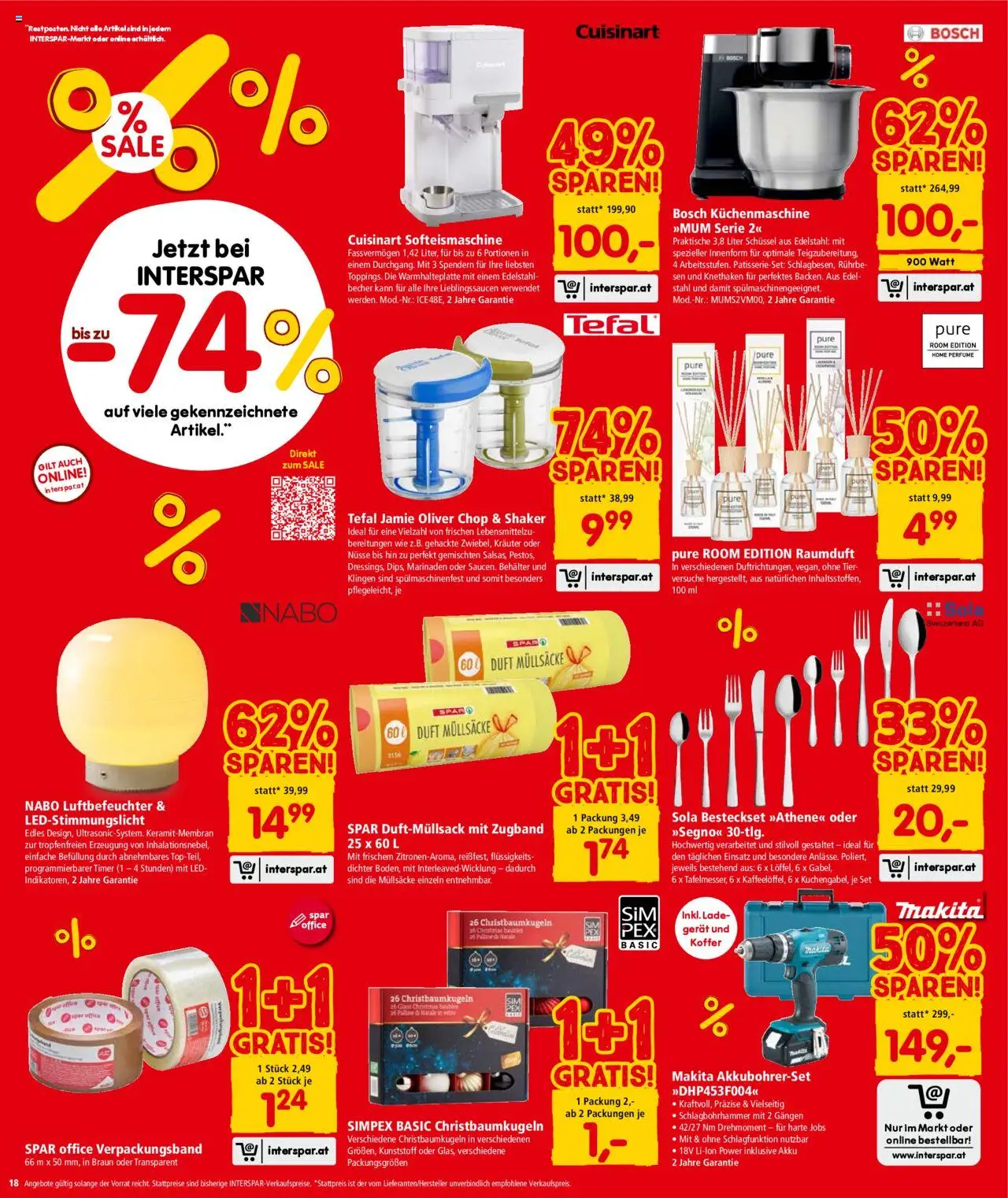Interspar Flugblatt - Osttirol gültig ab 11.09.2025 | Seite: 18 | Produkte: Nüsse, Koffer, Duft