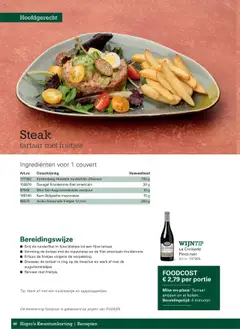 Sligro - M - Resto bistro favourite dish - Voorbeeld van een folder van Sligro, geldig van 08.10.2025 | Pagina: 48 | Producten: Steak, La, Keksajt, Elektromos roller győr