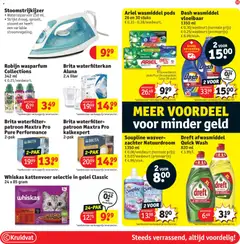 Whiskas kattenvoer selectie in gelei Classic, 24 x 85 gram - Voorbeeld van een folder van Kruidvat, geldig van 03.02.2026 | Pagina: 55 | Producten: Afwasmiddel, Wasmiddel, Wasverzachter, Robijn