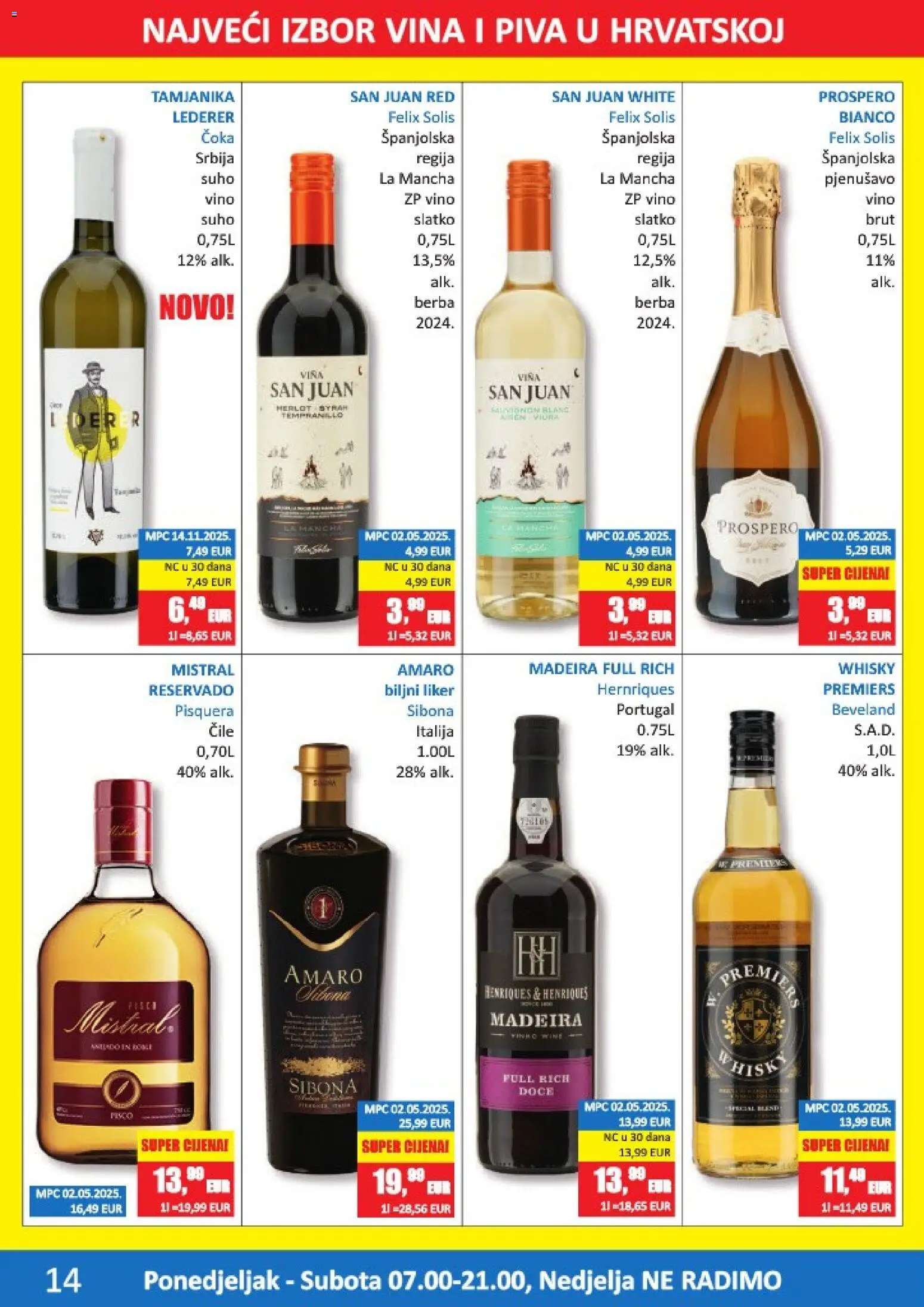 Vrutak katalog | vrijedi od 12.01.2026 | Stranica: 14 | Proizvodi: Vino, Whisky, Liker