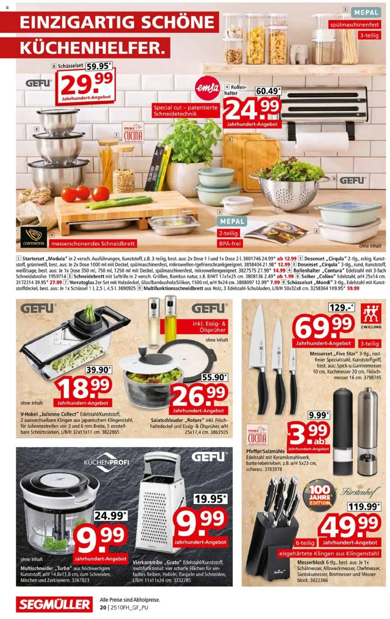 Segmüller Prospekt 	 – gültig ab 18.10.2025 | Seite: 30 | Produkte: Essig, Fleisch