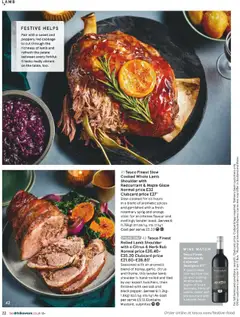 Preview of Tesco - Festive Food to Order brochure 2025 valid from 01.10.2025 | Page: 22 | Products: Herb, Rosemary, Orange, Bancs de Musculation