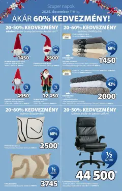 JYSK aktuális ajánlatok - amely érvényes a következő dátumtól: 01.12.2025 | Oldal: 2