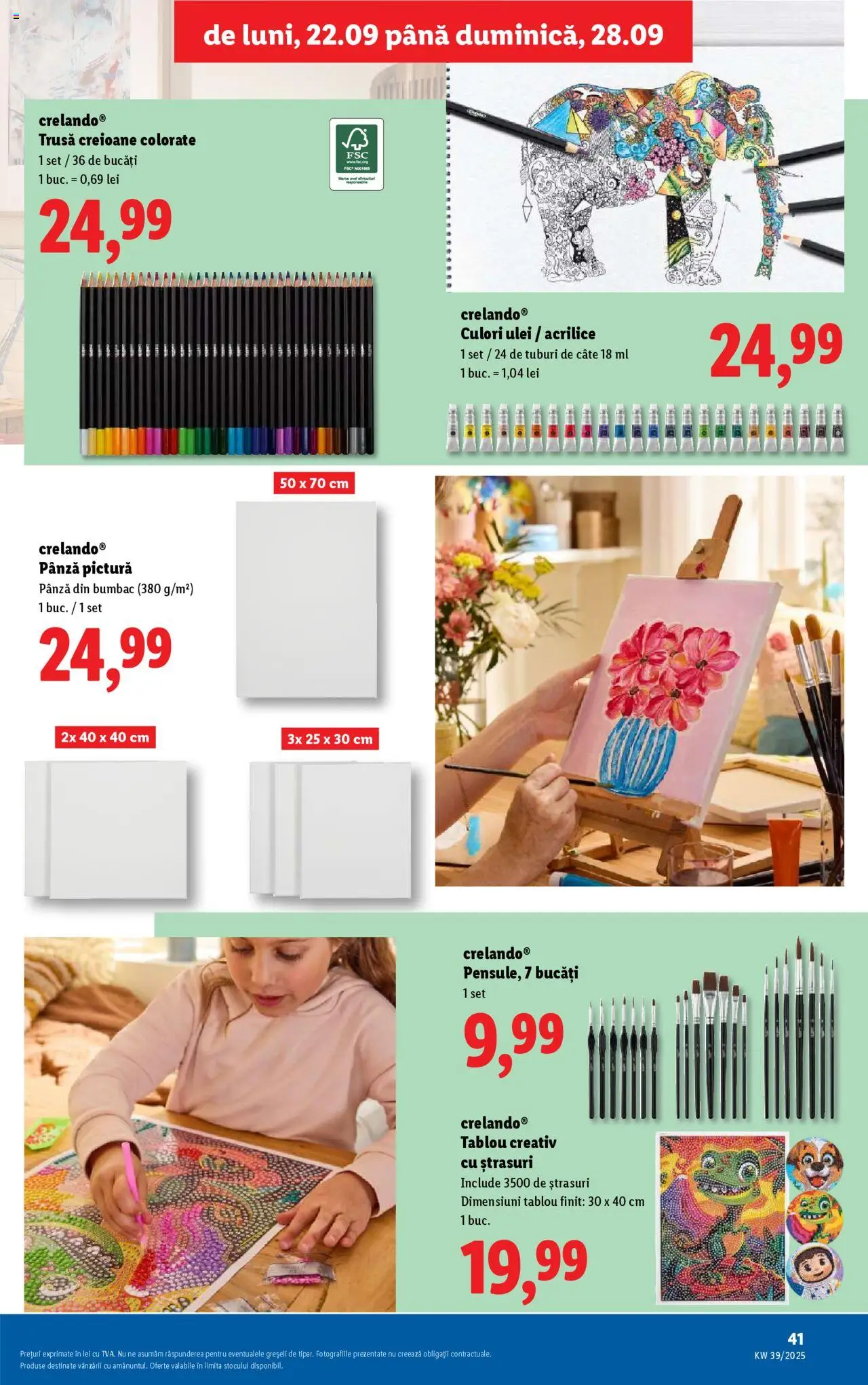 Noul catalog Lidl – valabil de la 22.09.2025 | Pagină: 41 | Produse: Ulei