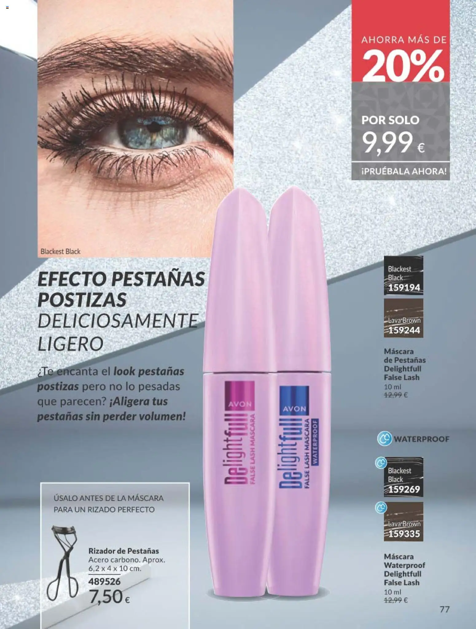 Catálogo AVON campaña 11 Black Friday │ válido desde el 01.11.2025 | Página: 77 | Productos: Máscara, Máscara de pestañas