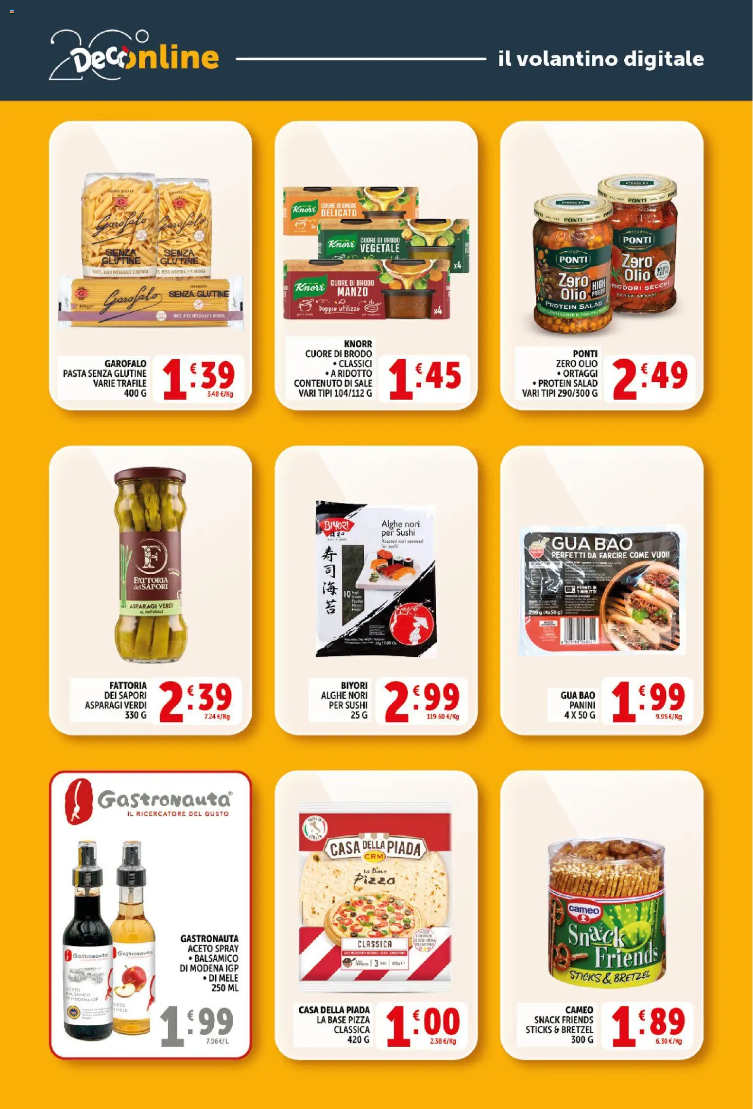 Volantino Decò del 21.04.2026 | Pagina: 27 | Prodotti: Bretzel, Mele, Olio, Ortaggi