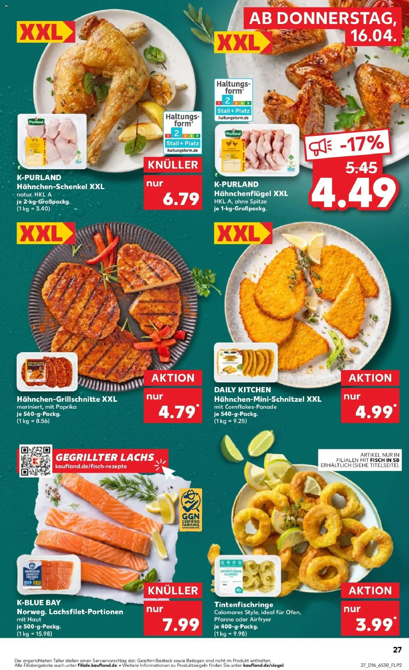 Kaufland Prospekt Senftenberg	 – gültig ab 13.04.2026 | Seite: 39 | Produkte: Grill, Fisch, Lachs, Paprika