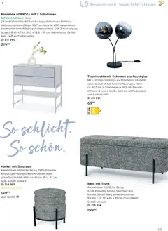 Angebote Tchibo ab 01.02.2026 gültig | Seite: 123 | Produkte: Hocker, Truhe, Kommode