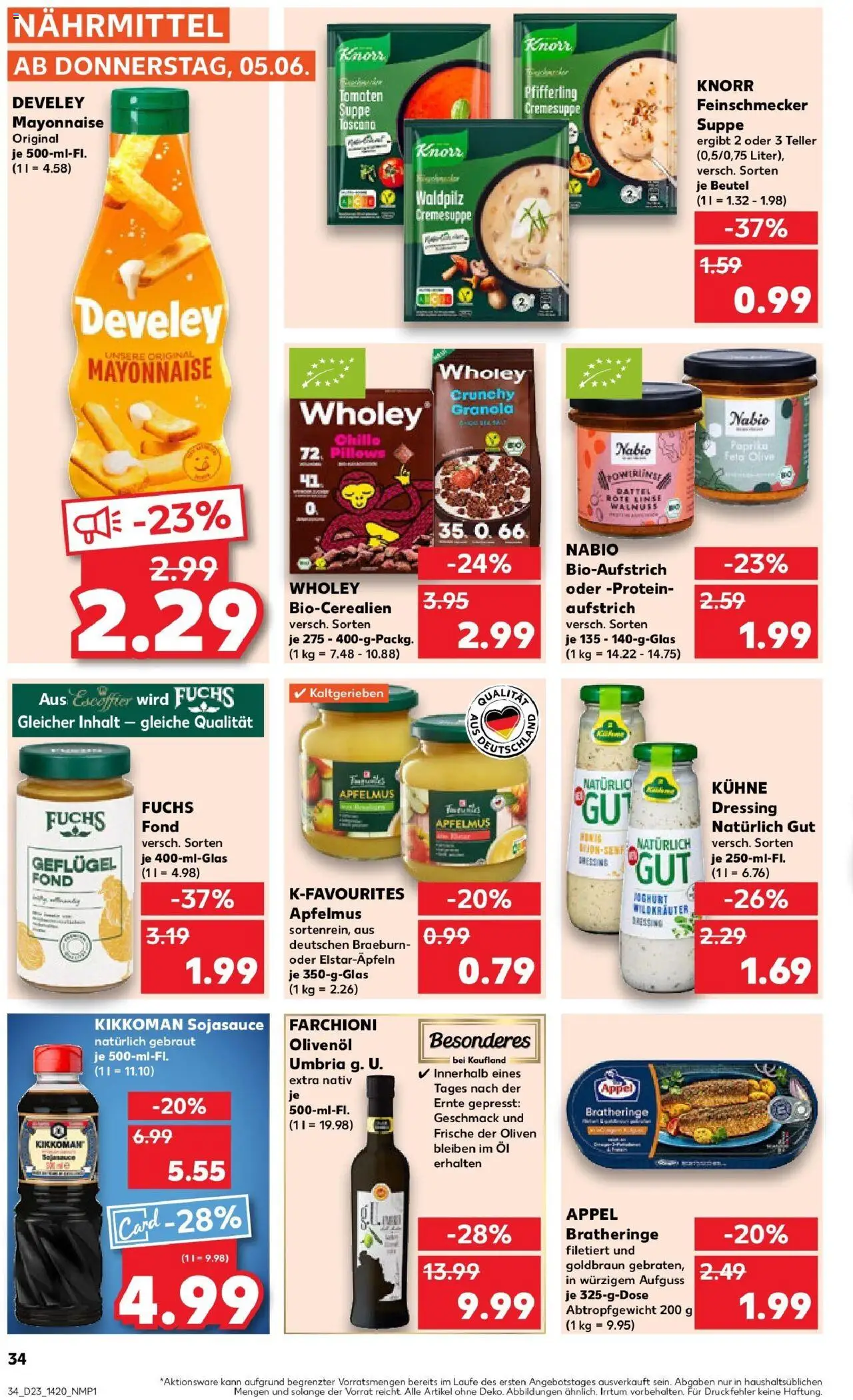 Kaufland prospekt Gummersbach	 - gültig ab dem 09.06.2025 | Seite: 49 | Produkte: Öl, Tomaten, Knorr, Paprika