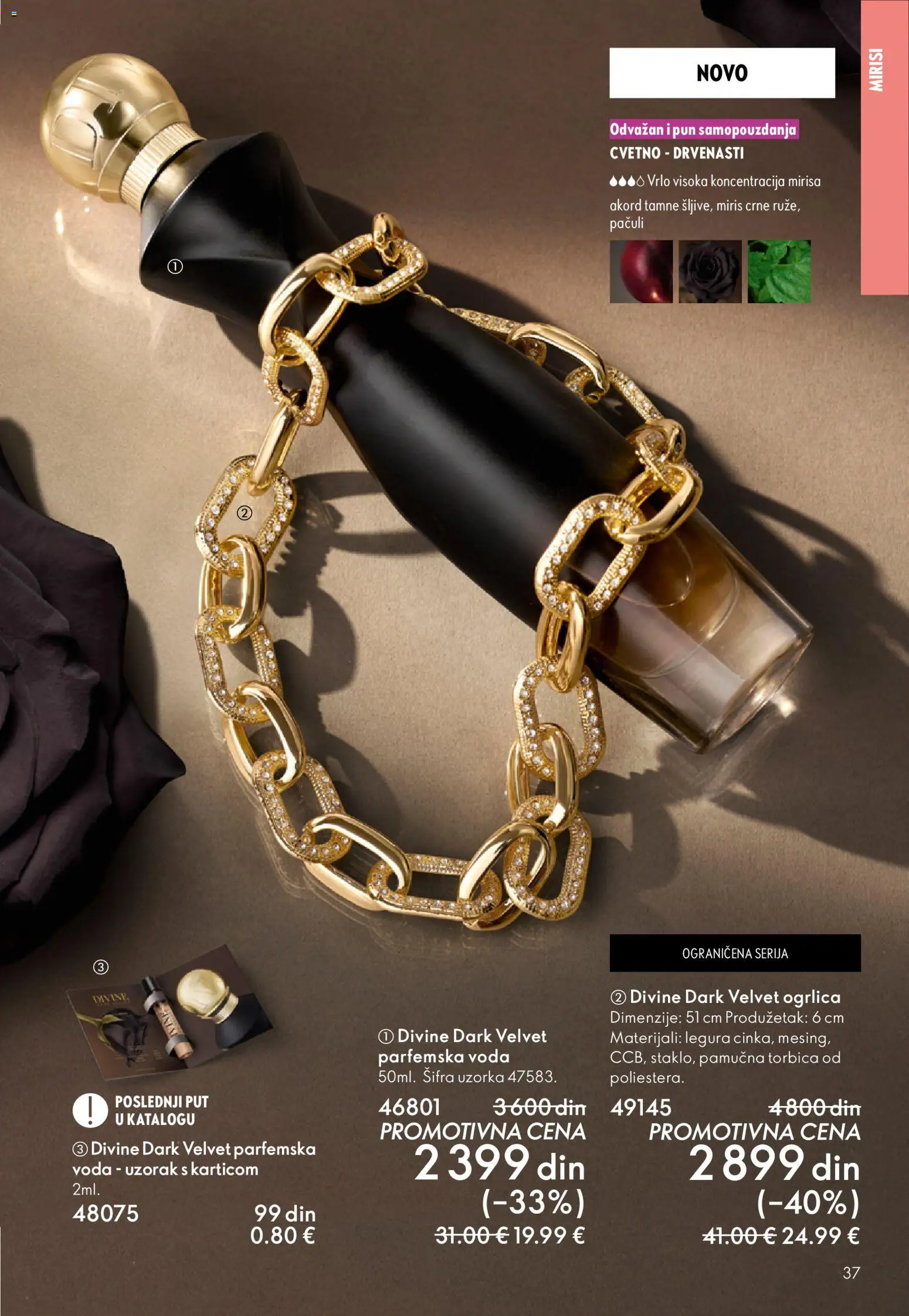 Oriflame katalog - važi od 19.11.2025 | Strana: 37 | Proizvode: Miris, Voda