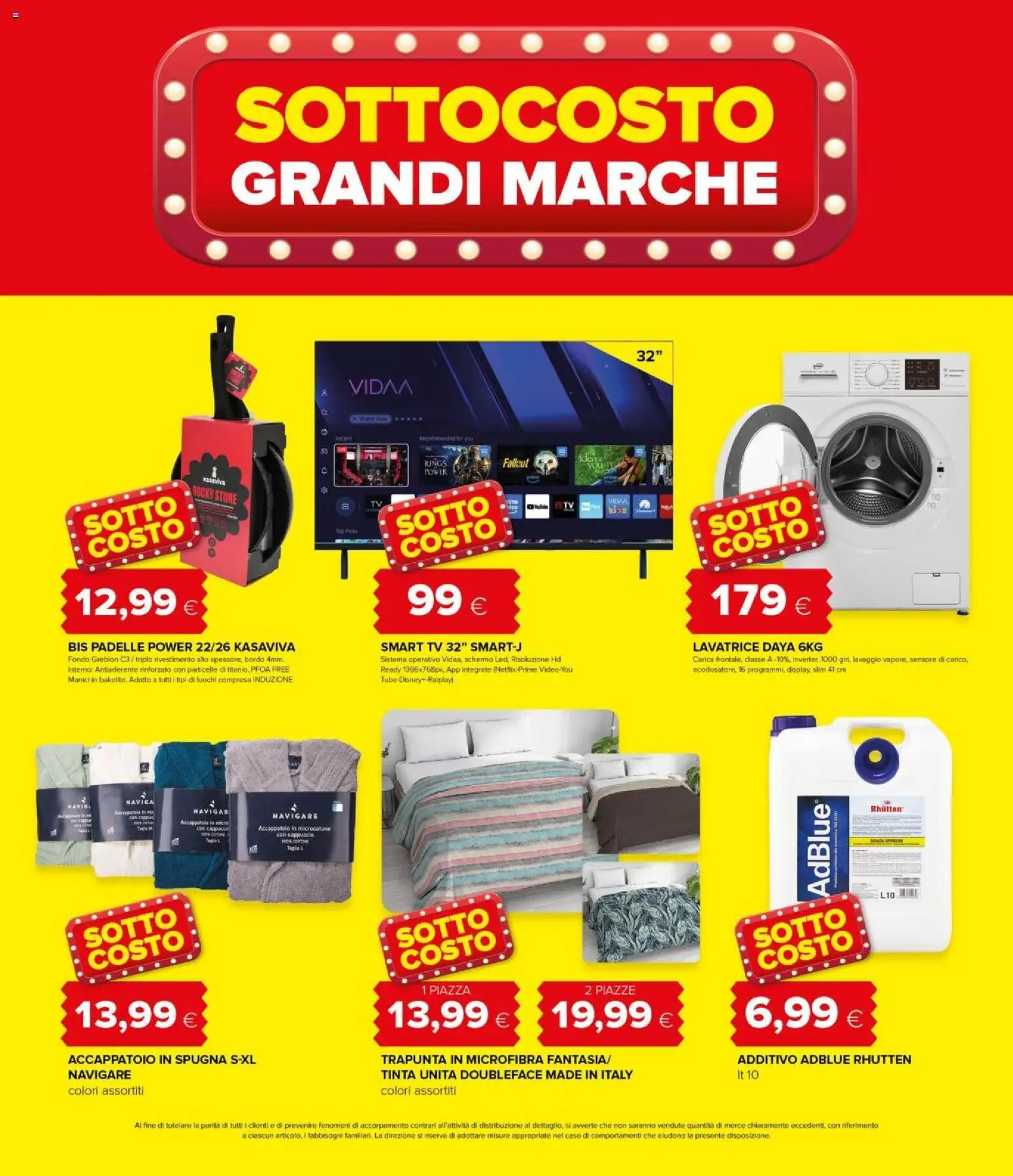 Volantino Oasi del 18.12.2025 | Pagina: 13 | Prodotti: Spugna, Schermo, Trapunta, Lavatrice