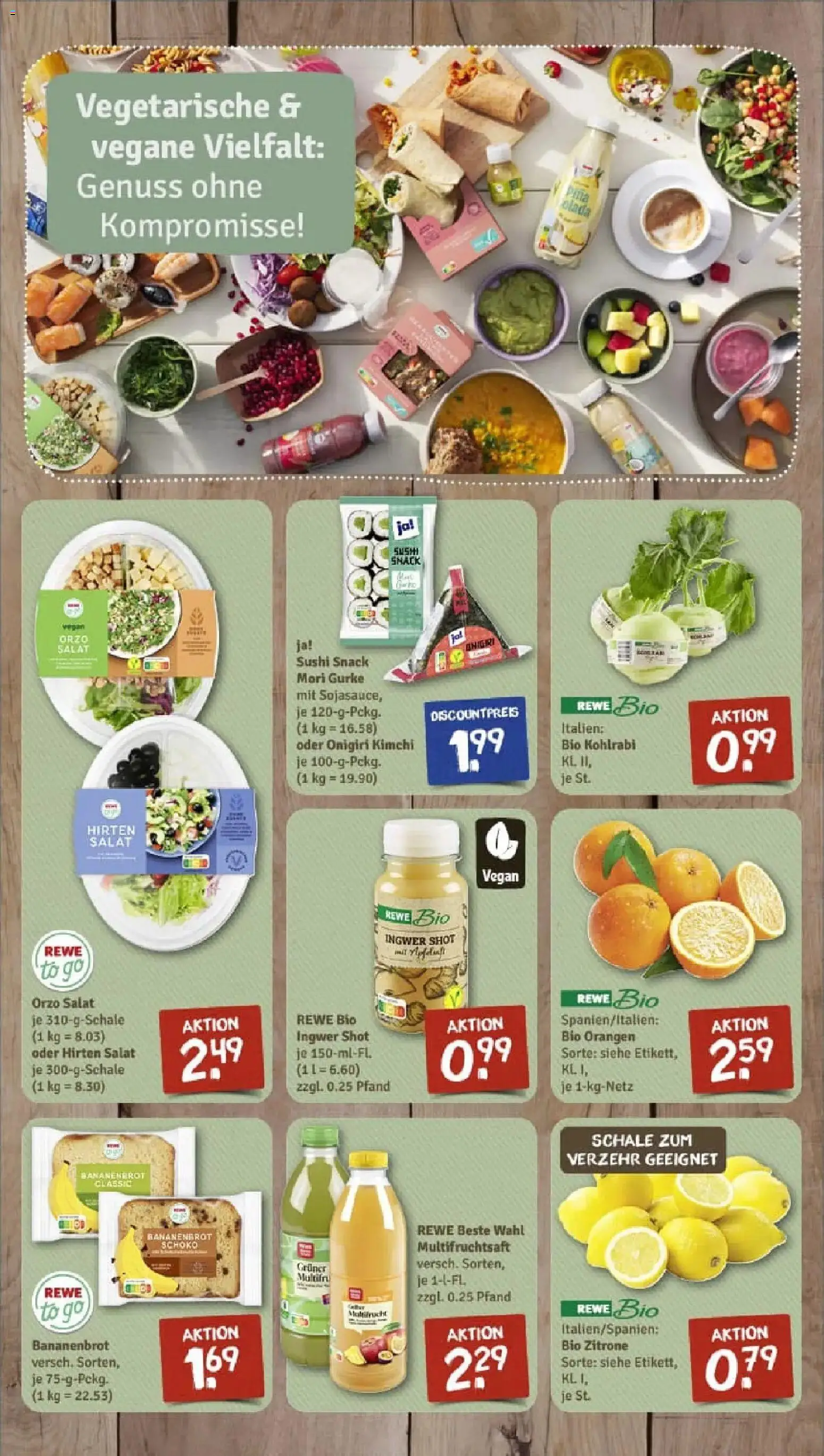 Rewe prospekt Welzow	 – gültig ab 19.01.2026 | Seite: 8 | Produkte: Kohlrabi, Orangen, Zitrone, Salat