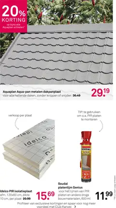 KARWEI - Folder - Voorbeeld van een folder van KARWEI, geldig van 27.10.2025 | Pagina: 36 | Producten: Plaat, Platen