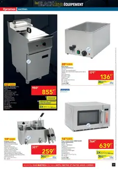 METRO - Prévisualisation de METRO Black Friday valide à partir de 30.10.2025 | Page: 15 | Produits: Four, Poids, Friteuse, Panier