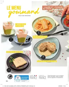 E.Leclerc - Prévisualisation de DOS DE CABILLAUD SAUCE SAVEURS DE CRUSTACÉS, Dos de cabillaud sauce saveurs de crustacés valide à partir de 17.02.2026 | Page: 32 | Produits: Avocat, Foie Gras de Canard, Gras de canard entier, Viande