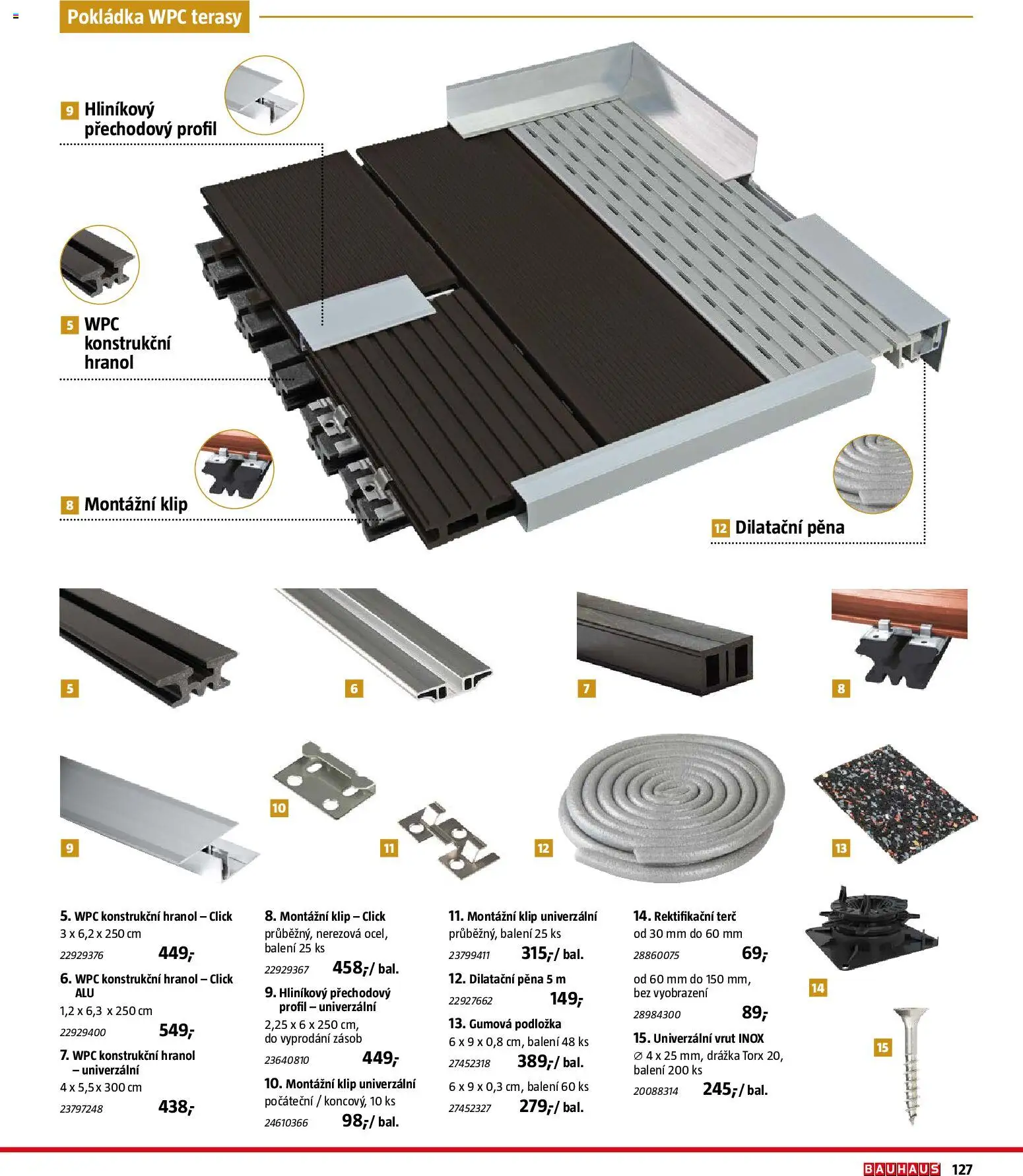 Bauhaus katalog Záhradní nábytek od 08.04.2026 | Strana: 127 | Produkty: Terč