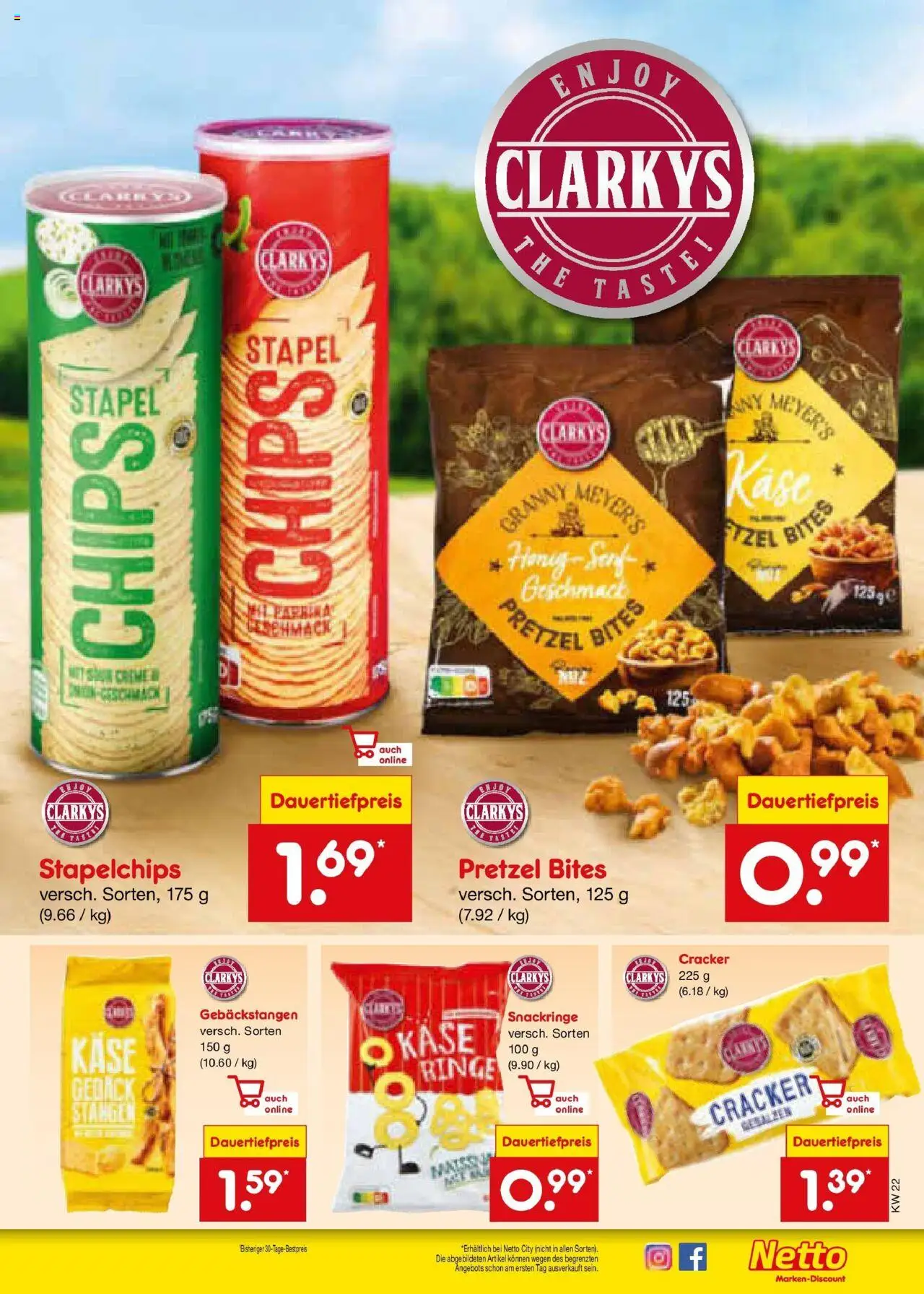 Netto Marken-Discount prospekt Gemmingen	 - gültig ab dem 26.05.2025 | Seite: 25 | Produkte: Käse, Chips