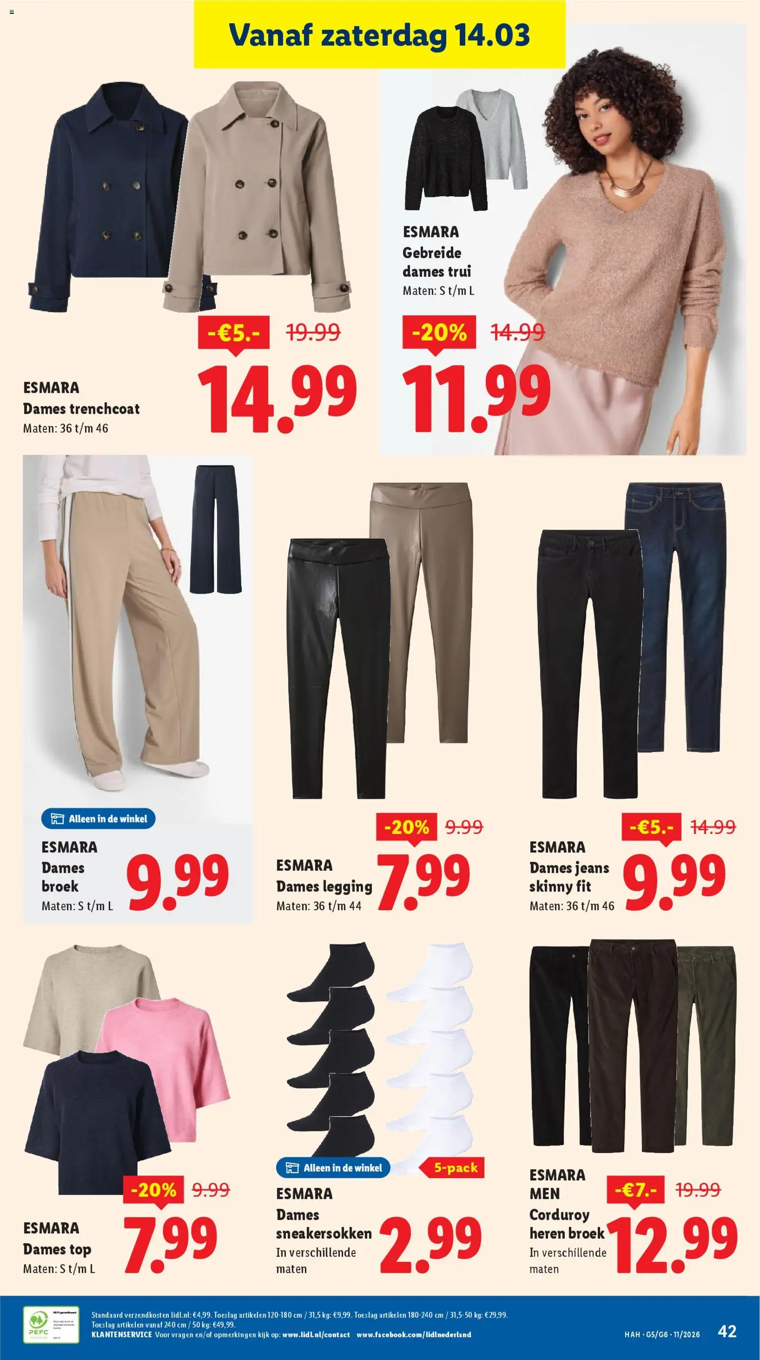 {H1} | Pagina: 15 | Producten: Broek, Leggings, Sweater, Trui