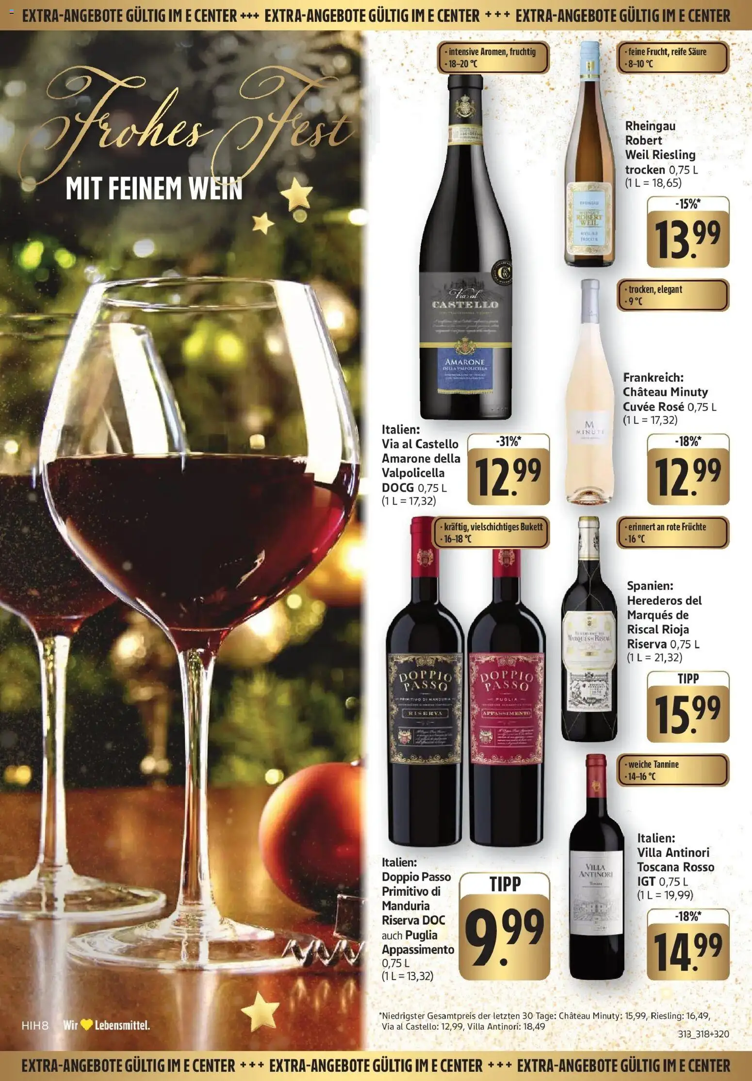 Edeka prospekt Mengen	 – gültig ab 14.12.2025 | Seite: 42 | Produkte: Doppio passo primitivo, Doppio Passo, Wein