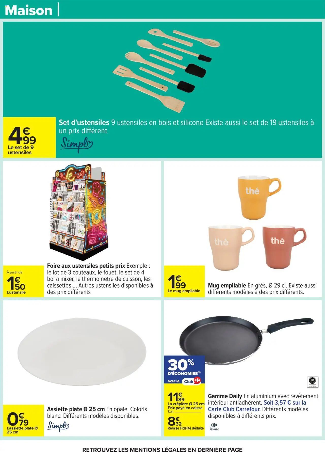  | Page: 56 | Produits: Thermomètre, Bol, Crêpière