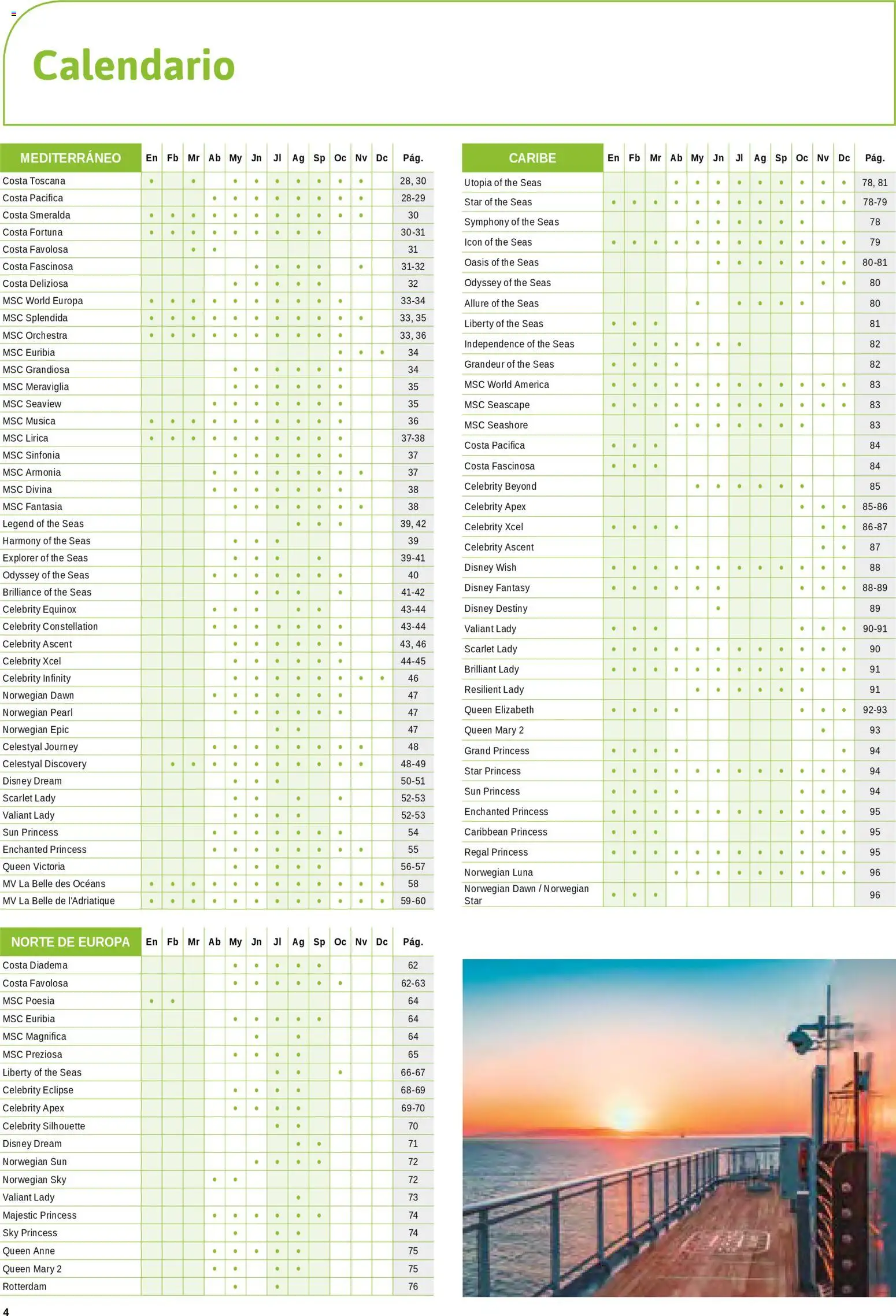 Viajes El Corte Inglés Cruceros marítimos │ válido desde el 01.01.2026 | Página: 5
