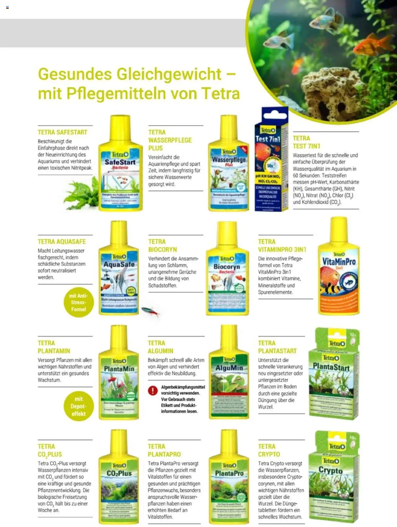 zookauf Themenkatalog Aquaristik – gültig ab 01.10.2025 | Seite: 53 | Produkte: Wasser