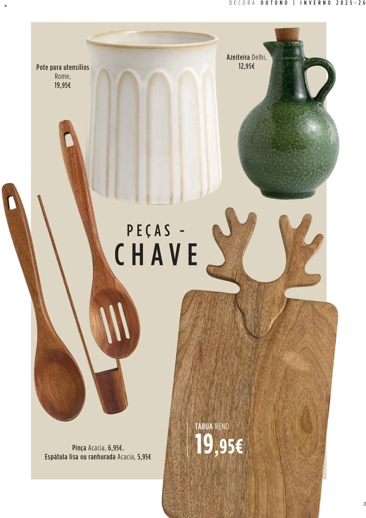 El Corte Ingles Decora │ válido de 23.10.2025 | Página: 21 | Produtos: Tábua, Espátula, Pinça