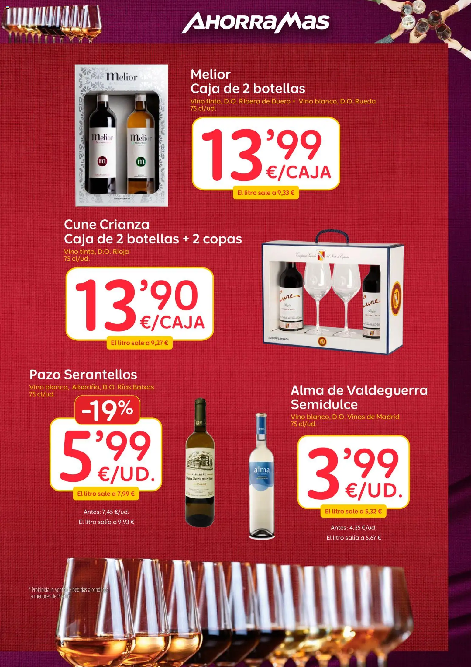 AhorraMas folleto │ válido desde el 11.12.2025 | Página: 11 | Productos: Vino, Caja