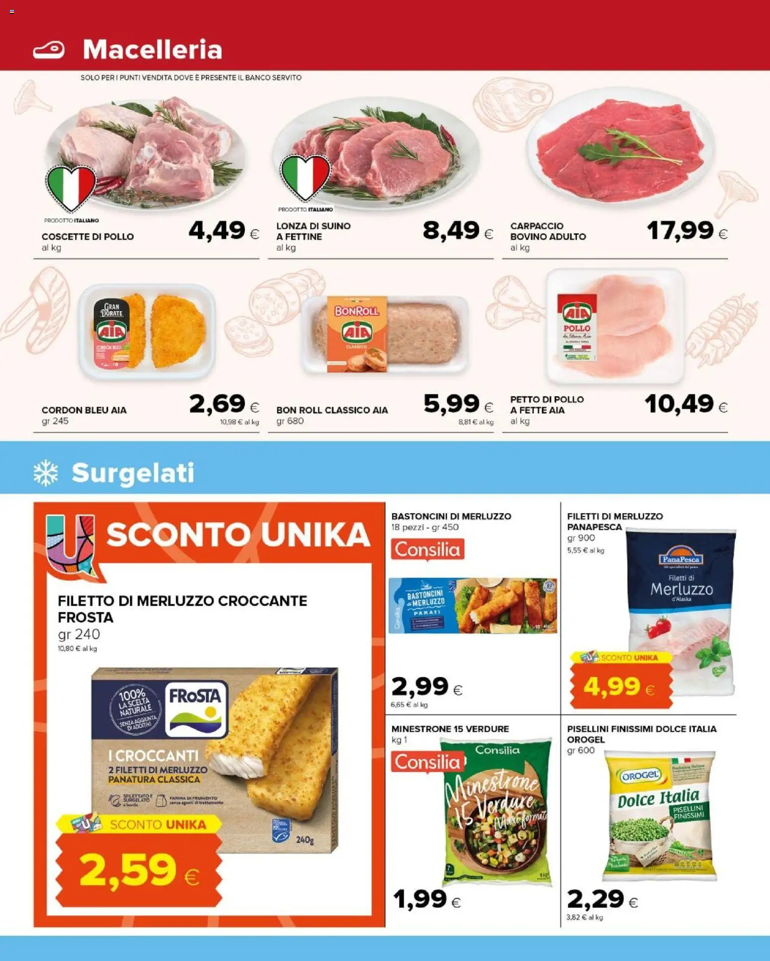 Volantino Tigre del 05.11.2025 | Pagina: 4 | Prodotti: Petto di Pollo, Pollo, Suino, Farina