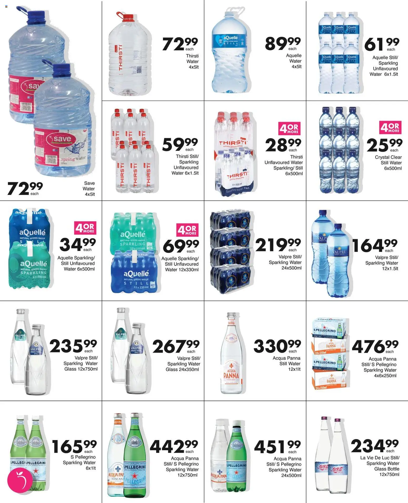 New Save catalogue – valid from 23.03.2026 | Page: 18 | Products: Water