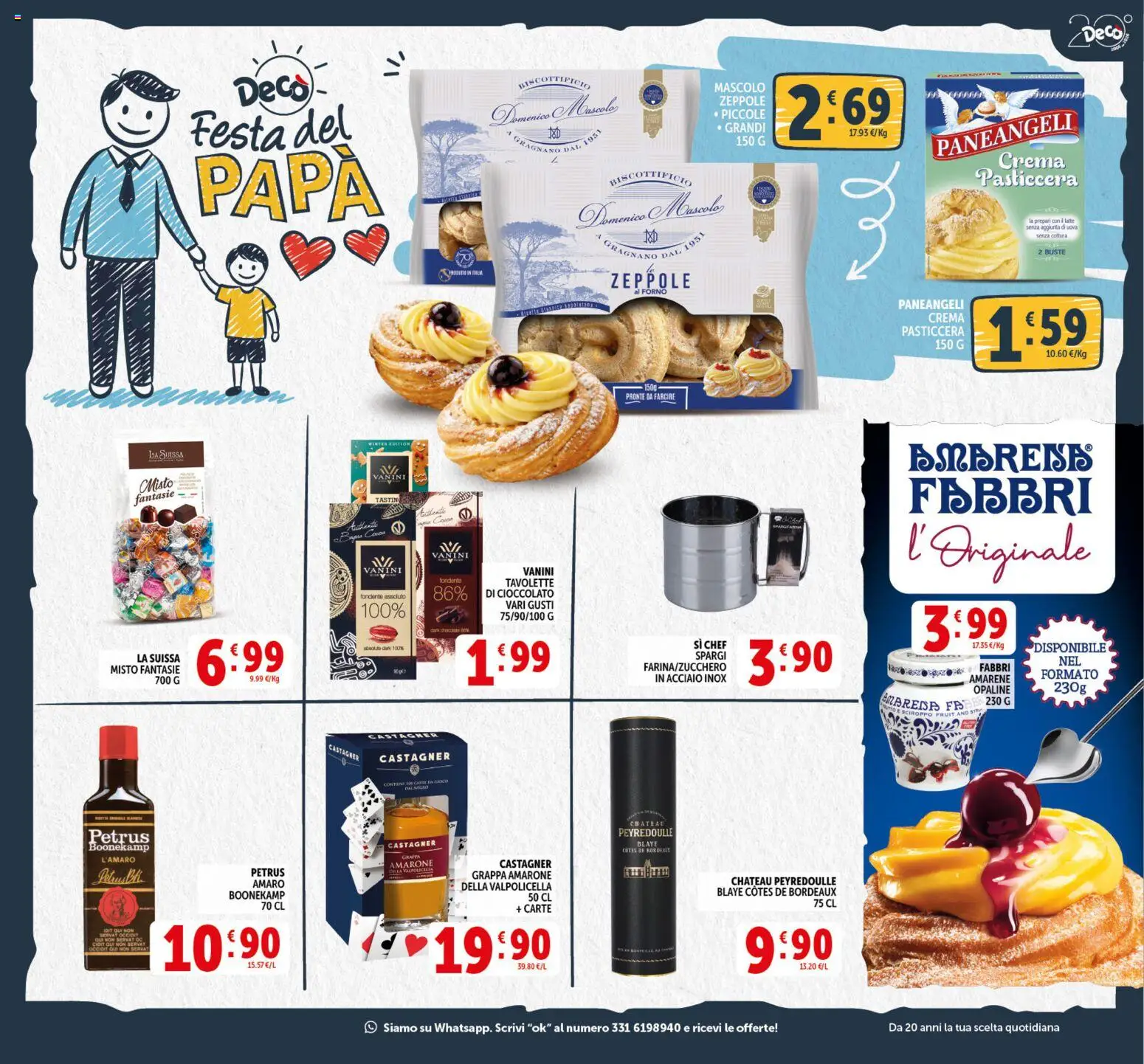 Volantino Decò del 17.03.2026 | Pagina: 13 | Prodotti: Crema, Uova, Cioccolato, Forno