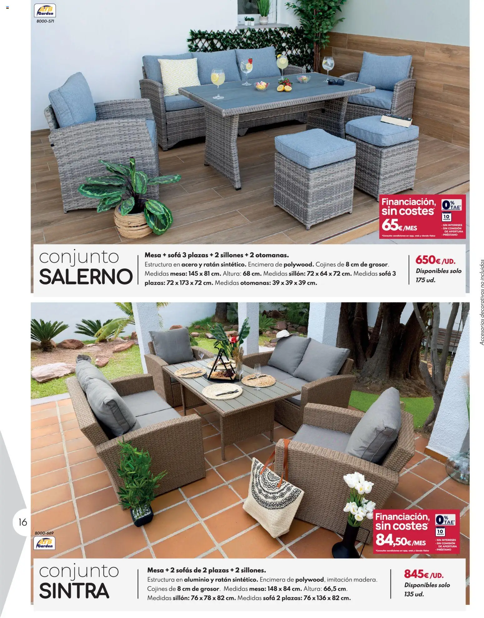 BricoCentro folleto │ válido desde el 23.03.2026 | Página: 16 | Productos: Sofá, Sillón, Mesa