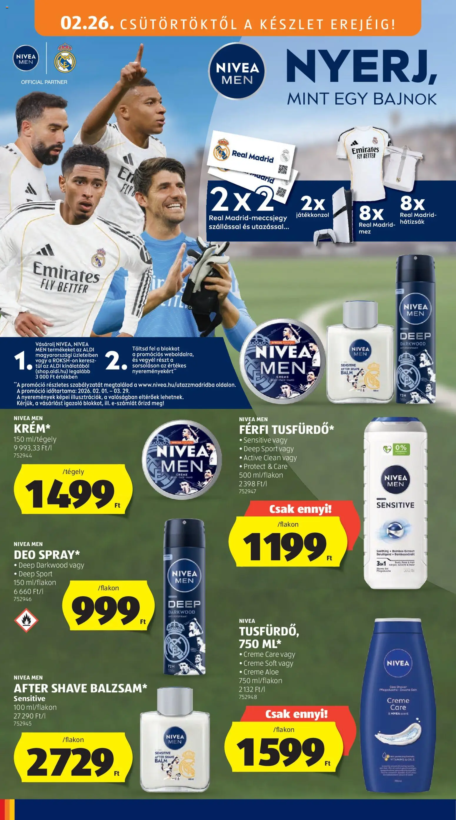 Aldi akciós ujság - amely érvényes a következő dátumtól: 26.02.2026 | Oldal: 10 | Termékek: Hátizsák, Játékkonzol