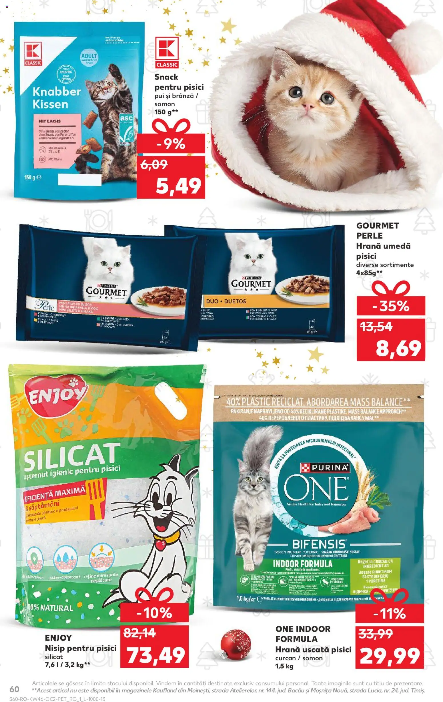 Kaufland RO akciós ujság - amely érvényes a következő dátumtól: 12.11.2025 | Oldal: 60